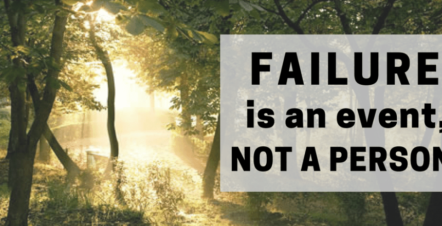 Imposter Syndrome background on failure